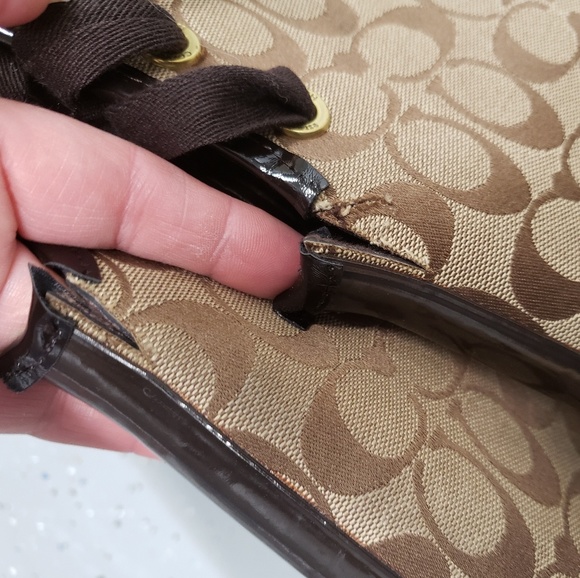 COACH trustee signature rainboots size 7 - Picture 8 of 8